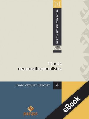 cover image of Teorías neoconstitucioalistas